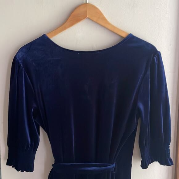 ModCloth Wrapped in Elegance Velvet Mini Dress - Picture 13 of 14